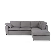 Load image into Gallery viewer, Alton Fabric Corner Sofa Silver
