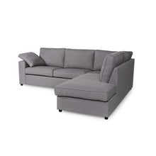 Load image into Gallery viewer, Alton Fabric Corner Sofa Silver
