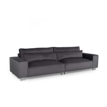 Load image into Gallery viewer, Harleston Fabric Sofa 4S Steel
