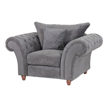 Load image into Gallery viewer, Huntley Fabric Sofa 1S Grey
