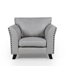 Load image into Gallery viewer, Linton Fabric Sofa 1S Grey
