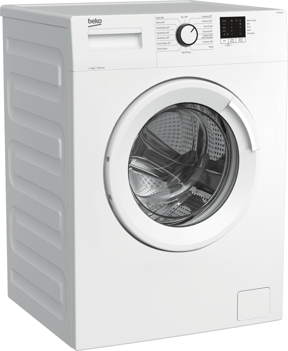 Beko WTK62041W 6kg 1200 Spin Washing Machine