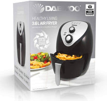 Load image into Gallery viewer, Daewoo Healthy Living SDA1553 Family 3.6L Oil Free 1400W Fast Frying Fryer with Rapid Air Flow Circulation
