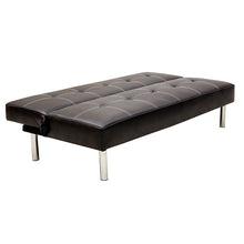 Load image into Gallery viewer, Venus PVC Sofa Bed In Brown
